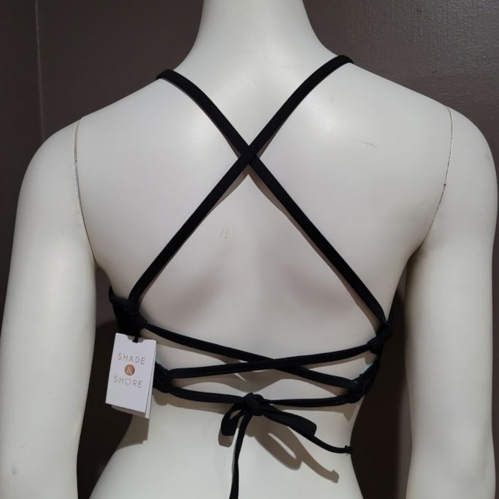 Shade & Shore V-Wire Ribbed Bikini Top - Picture 4 of 9